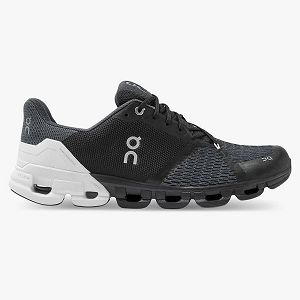 Black Men's On Cloudflyer Road Running Shoes | NZ-4209378